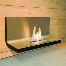 Wall mounted fireplace flame - Ambience Eco Fires