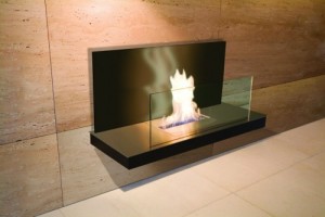 black eco smart fireplace designer - Ambience Eco Fires