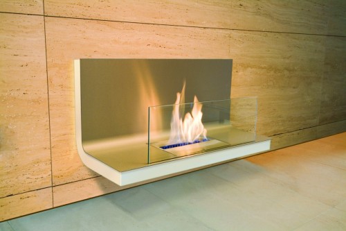 bioethanol fireplace inside designer - Ambience Eco Fires