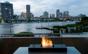 Outdoor eco fire place - Ambience Eco Fires